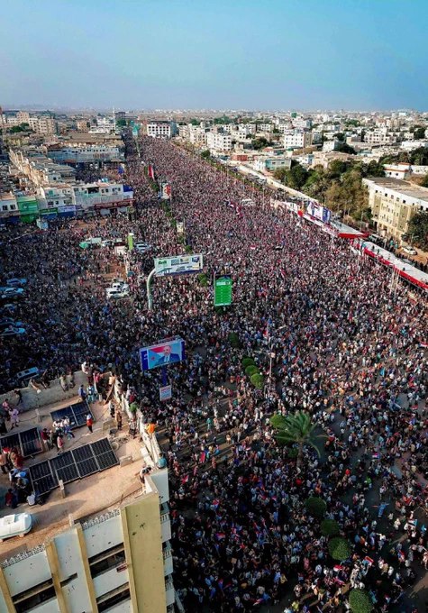 亚丁今日爆发抗议活动，民众要求建立自由独立的南阿拉伯
