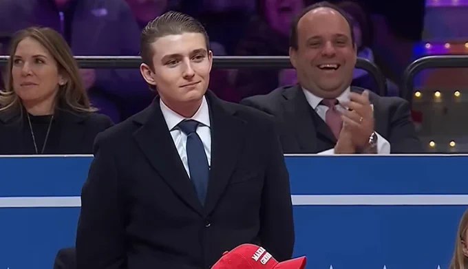 Barron Trump向英国警方报警，称一名女性友人遭到袭击