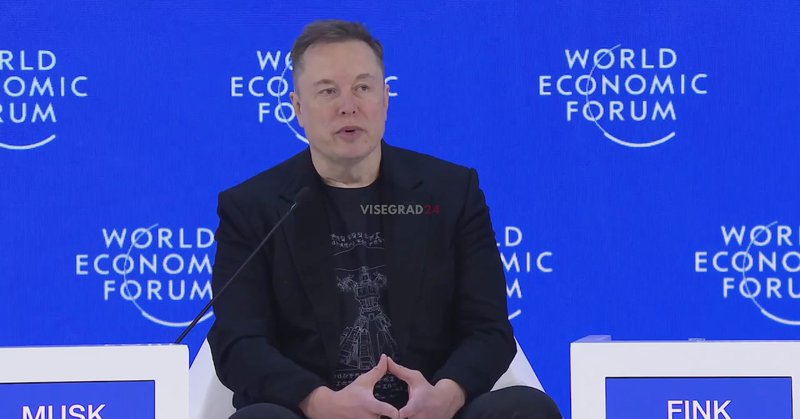 突发：马斯克在达沃斯世界经济论坛发表讲话，谈及科技、人工智能、全球市场以及创新的未来